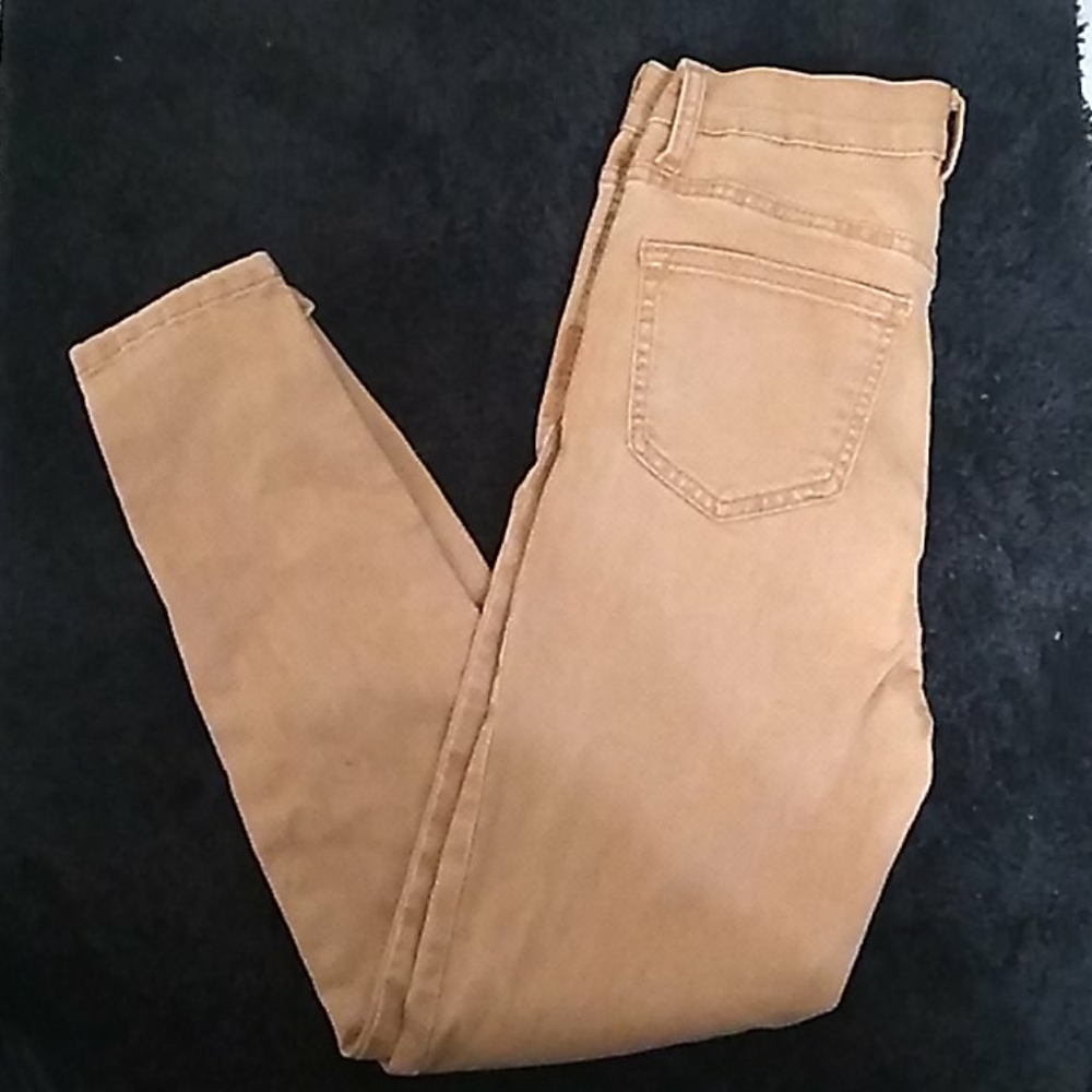 Yellow Brown Pants